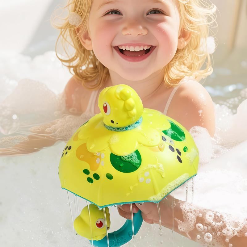 おもちゃのシャワー 子供用 恐竜 シャワーヘッド 沐浴 水遊び 噴水 知育玩具 男の子 女の子 お風呂