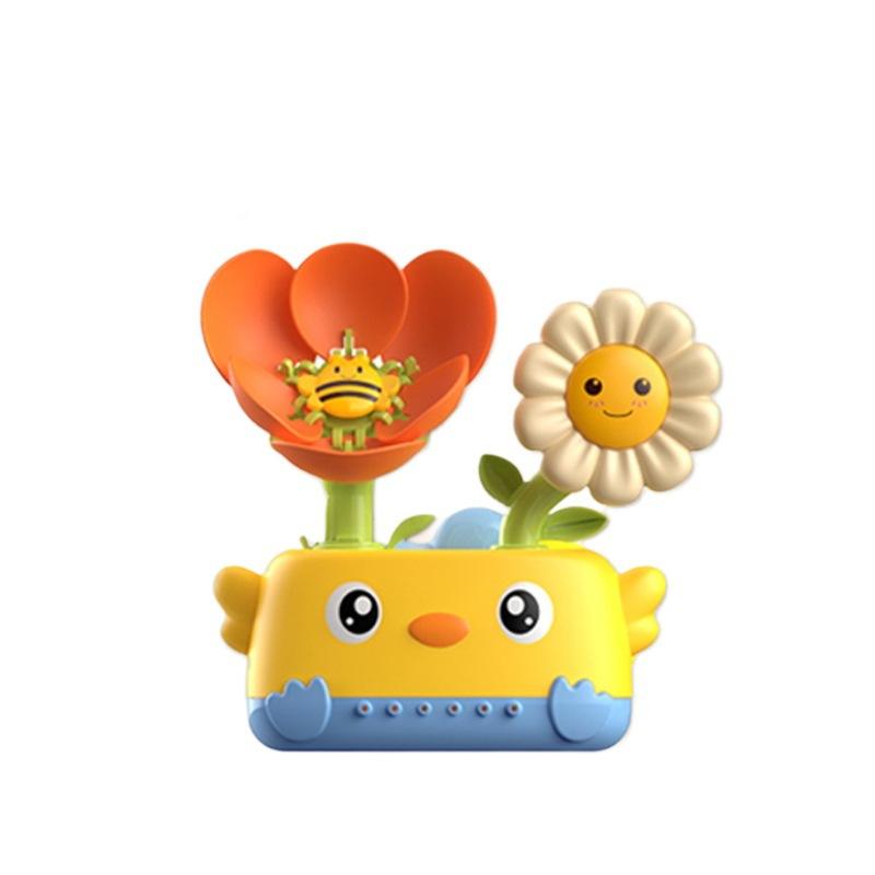 お風呂用おもちゃ ベビー &amp; キッズ カートゥーン フラワー シャワー 水遊び 知育玩具 浴室 おもちゃ