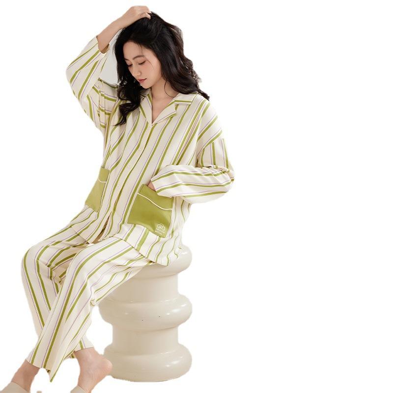 パジャマ レディース 妊婦 授乳服 高品質 綿 伸縮性 マタニティ 長袖 上下セット 春秋 産後 ルームウェ..