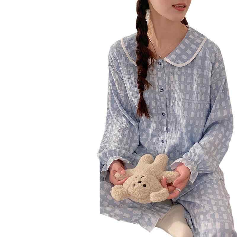 マタニティ パジャマ レディース 春秋 クラウドコットン 授乳服 産後 ルームウェア セットアップ 長袖 ..