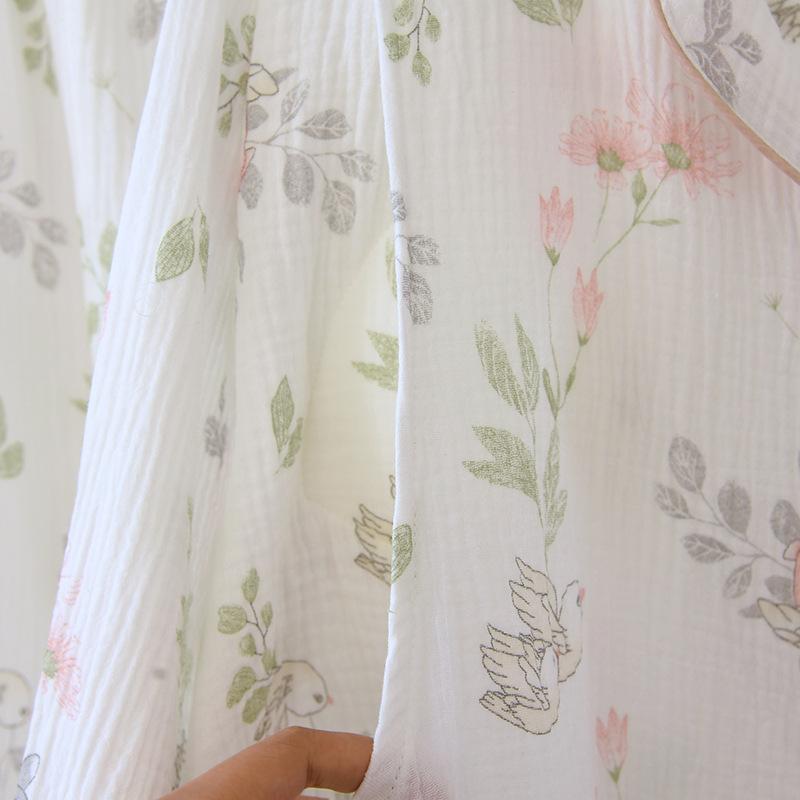 パジャマ レディース 授乳服 マタニティ ウェア 上下セット 綿100％ 妊婦服 春夏 秋冬 長袖 長ズボン s..