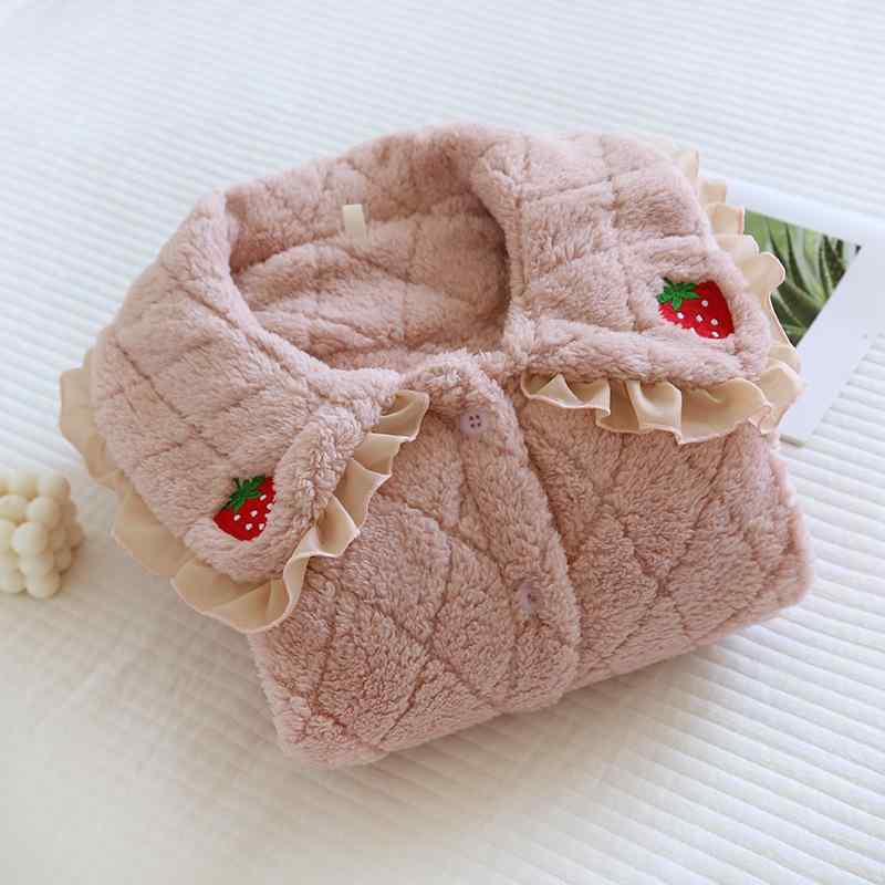 マタニティウェア 秋冬 授乳服 舒棉绒 菠萝格 法兰绒 パジャマ 厚手 あったか 妊婦 ホームウェア 長袖 ..