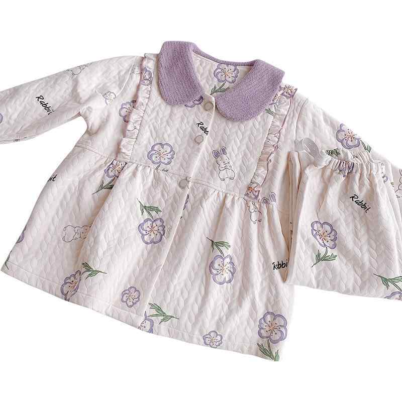 マタニティ パジャマ レディース 秋冬 長袖 綿100% 授乳服 前開き 産後 大きいサイズ 暖かい かわいい ..