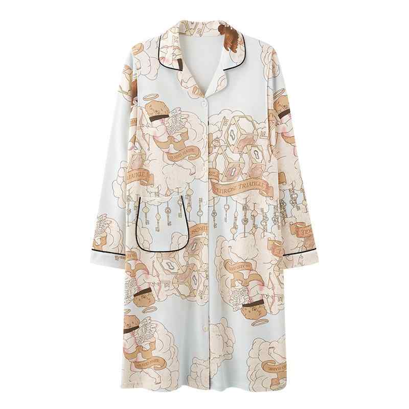 マタニティ レディース 授乳 パジャマ ワンピース 春夏 秋冬 綿100％ 産前 産後 入院 準備 検診用 ウエ..