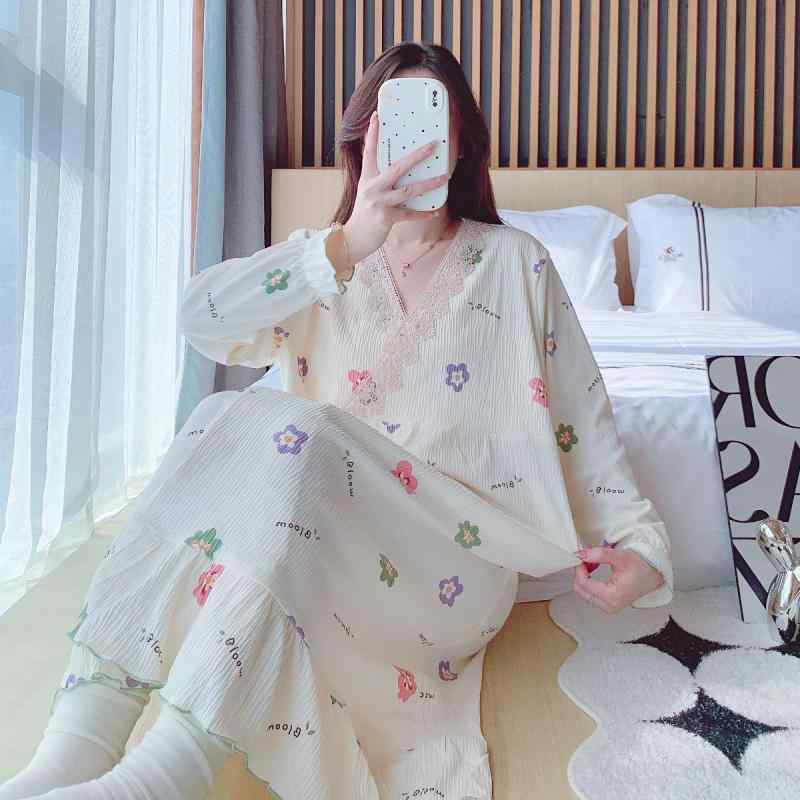 マタニティワンピース 再生繊維 授乳服 春夏秋 半袖 ロング丈 取り外し可能 胸パッド付き 部屋着 中国..