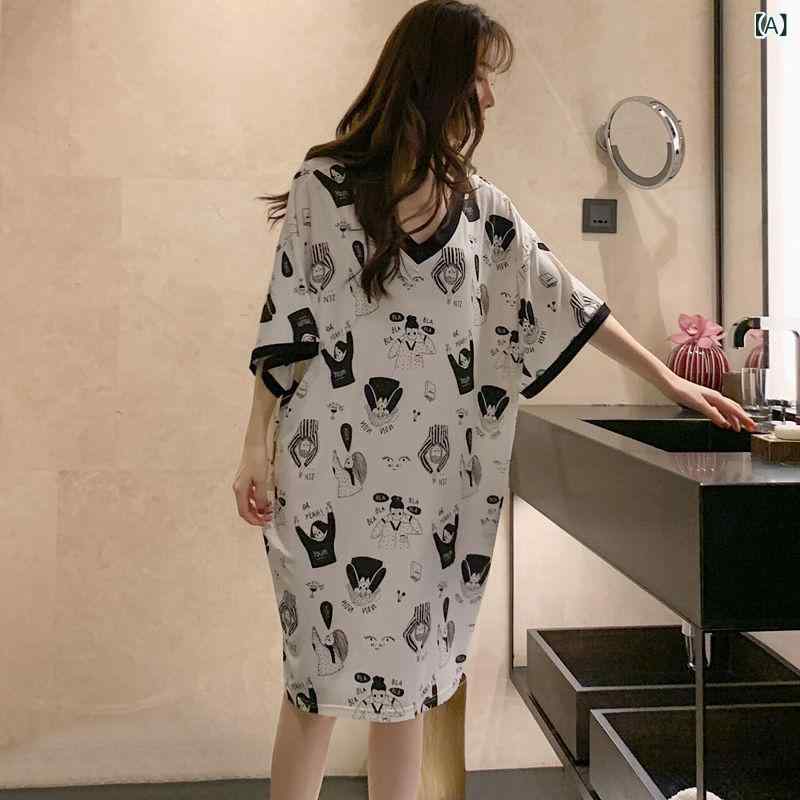 ワンピース レディース 部屋着 接触冷感 半袖 マタニティ ルームウェア ゆったり 薄手 大きいサイズ モ..