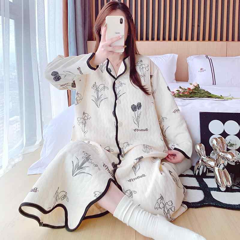 ワンピース レディース 授乳服 秋冬 長袖 マタニティ 産前産後 パッド付き 妊婦 授乳口付き 部屋着 ル..