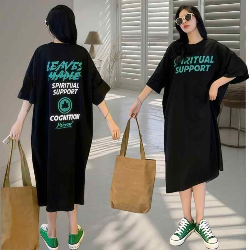 ワンピース レディース マタニティ 膝下丈 チュニック ゆったり 部屋着 普段使い 楽ちん 快適 ポリエス..