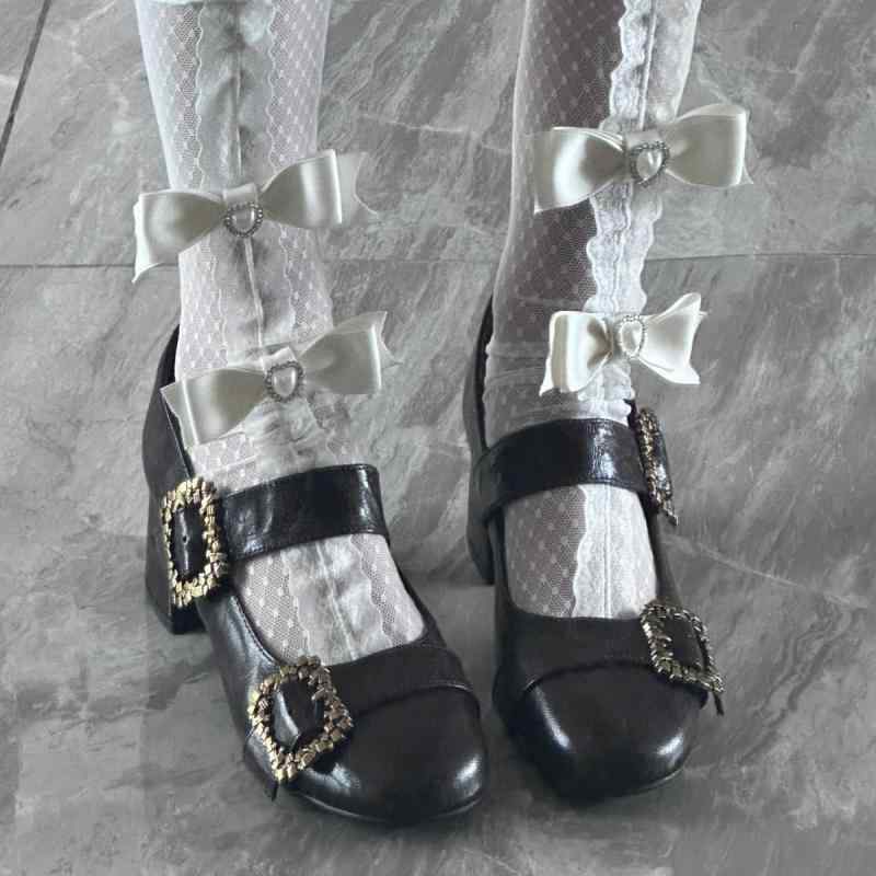 靴 レディース 瑪麗珍シューズ メリージェーン パンプス ローヒール ラウンドトゥ バックル 超繊維 婦人靴 フラット ぺたんこ 普段使い カジュアル ブラック...