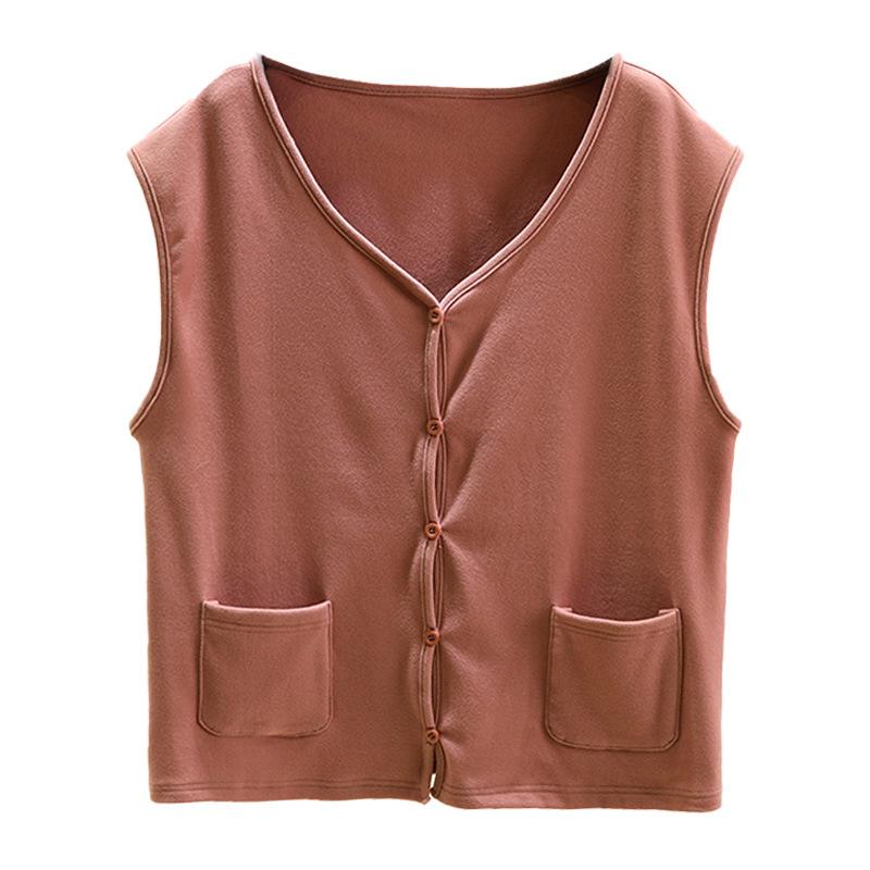 ベスト レディース Vネック あったかインナー 裏起毛 防寒着 大きいサイズ ゆったり チュニック丈 ママ..