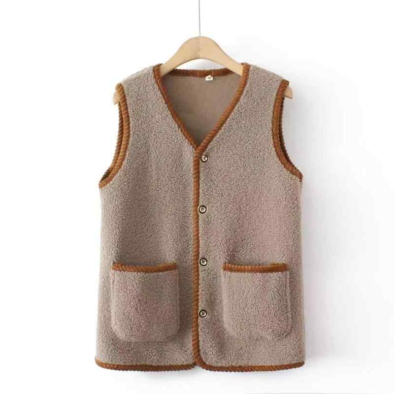 ベスト レディース ミセス 秋 冬 婦人服 チョッキ 大きいサイズ ゆったり あったか 暖かい 防寒 通勤 カフェ色 ベージュ