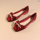 靴 パンプス レディース ブライダル シューズ フラット ローヒール ぺたんこ 痛くない 歩きやすい 花嫁 結婚式 ウエディング 妊婦 マタニティ プレママ か...