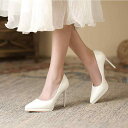 高跟パンプス レディース ポインテッドトゥ ピンヒール 10cm以上 エナメル 無地 超ハイヒール スリップオン パーティー ドレス キャバクラ 春夏秋冬 黒 ...