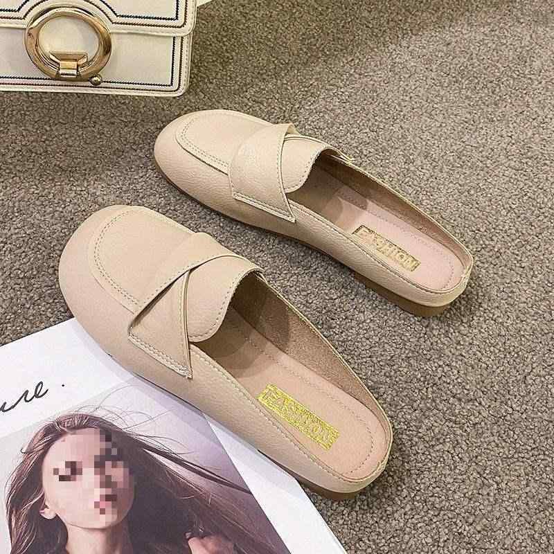 ローファー レディース 婦人靴 サンダル スリッパ ミュール ぺたんこ フラットシューズ 痛くない 柔ら..