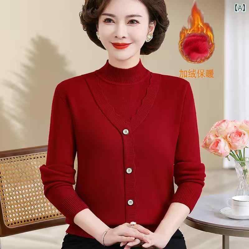 ニット レディース ミンク カシミヤ セーター 秋冬 厚手 プルオーバー ニット トップス カットソー あ..