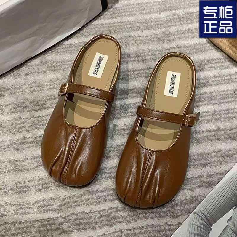 サンダル レディース フラット ぺたんこ 歩きやすい 履きやすい スリッパ ミュール ローヒール 超繊維 ..