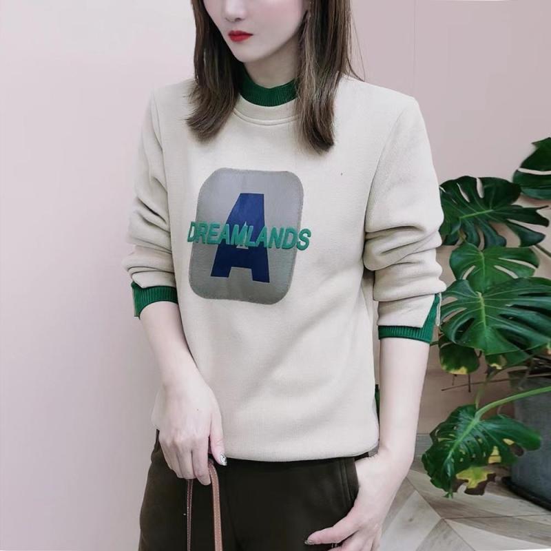 スウェット レディース 秋冬 裏起毛 厚手 プルオーバー トップス 長袖 ハーフハイネック 無地 あったか..