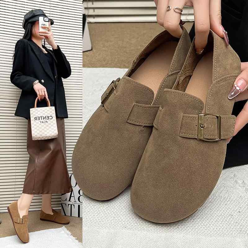 靴 レディース ぺたんこ 楽ちん フラットシューズ ローファー パンプス スリッポン モカシン 妊婦靴 プレママ マタニティ ラウンドトゥ 無地 春夏 秋冬 厚...