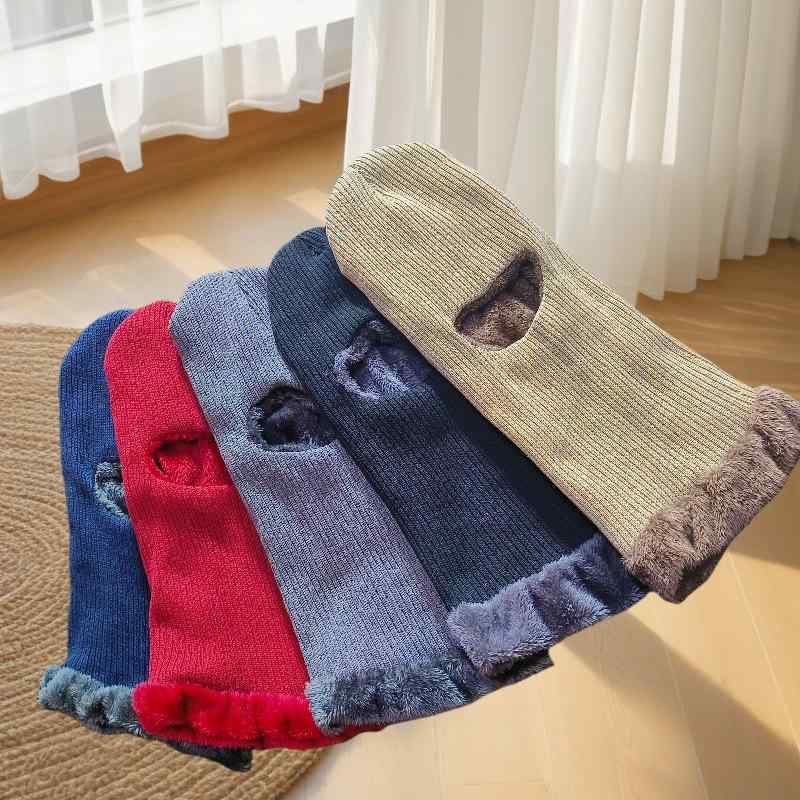 ニット帽 秋冬用 男女兼用 バラクラバ 防寒 防風 ネックウォーマー 覆面帽 フェイスマスク 暖かい 自転..