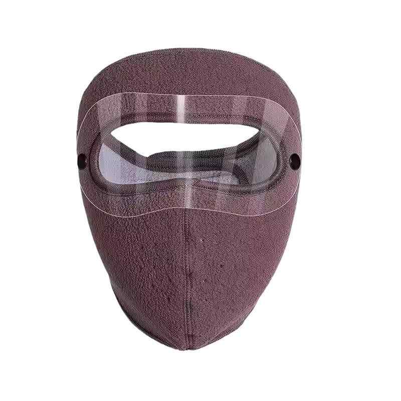 フェイスマスク 防寒 防風 イヤーマフ付き 护目面罩 护颈面罩 ピンク系 ブラック グレー ブルー レッド..