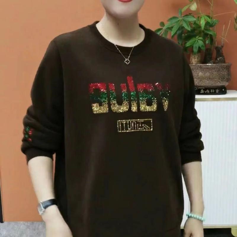 Tシャツ レディース 春秋 女性用 カットソー プルオーバー ファッション ミセス 直筒型 長袖 ポロ襟 ポ..