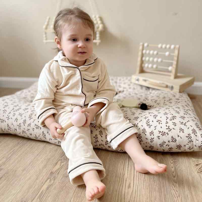 子供用 パジャマ 秋冬 男の子 女の子 フリース 厚手 あったか 柔らかい 上下セット ベビー キッズ ルームウェア 部屋着 寝巻き かわいい おしゃれ 80 90 100 110 120