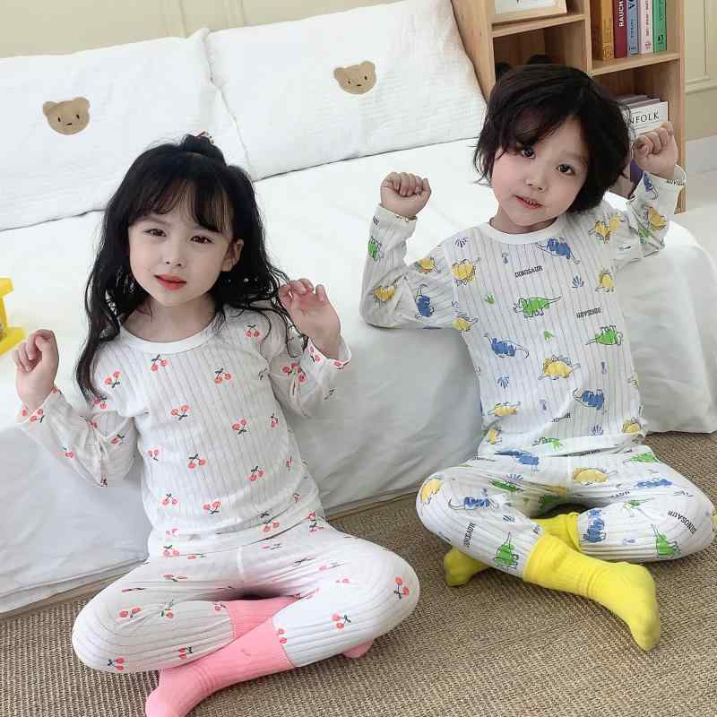 子供服 パジャマ ベビー服 男の子 女の子 綿100% 薄手 長袖 ルームウェア 上下セット 春夏 かわいい アニマル柄 80 90 100 110 120 130 140 150 160cm