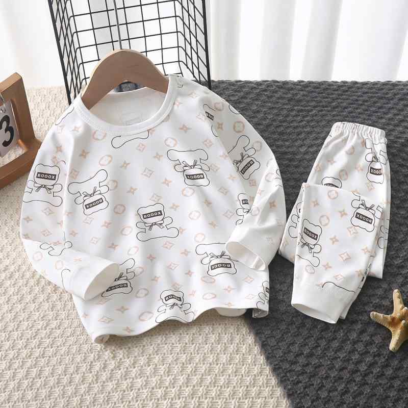 子供服 秋冬 綿 パジャマ 上下セット ベビー ボーイズ ガールズ キッズ ルームウェア 部屋着 寝巻き か..