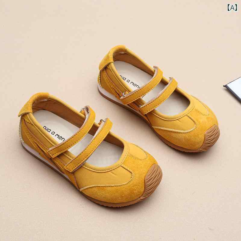 靴 キッズ バレエシューズ 女の子 子供靴 スリッポン 運動靴 通気性 滑り止め ローカット ラバーソール..