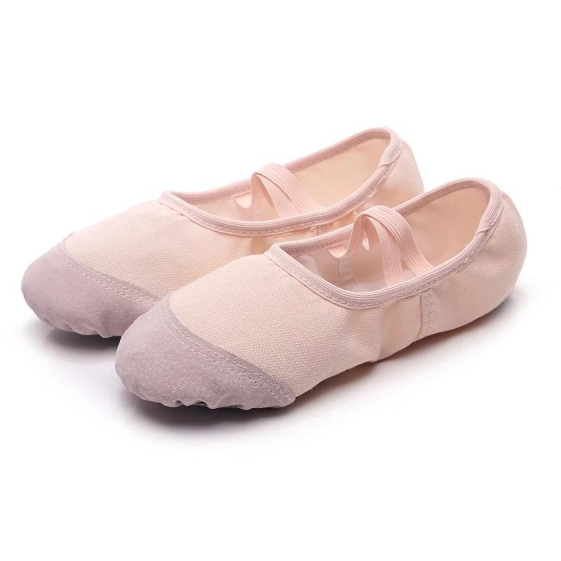 ダンスシューズ レディース キッズ 社交ダンス バレエシューズ 牛革 スエードソール 練習用 ヨガ 体操 ..