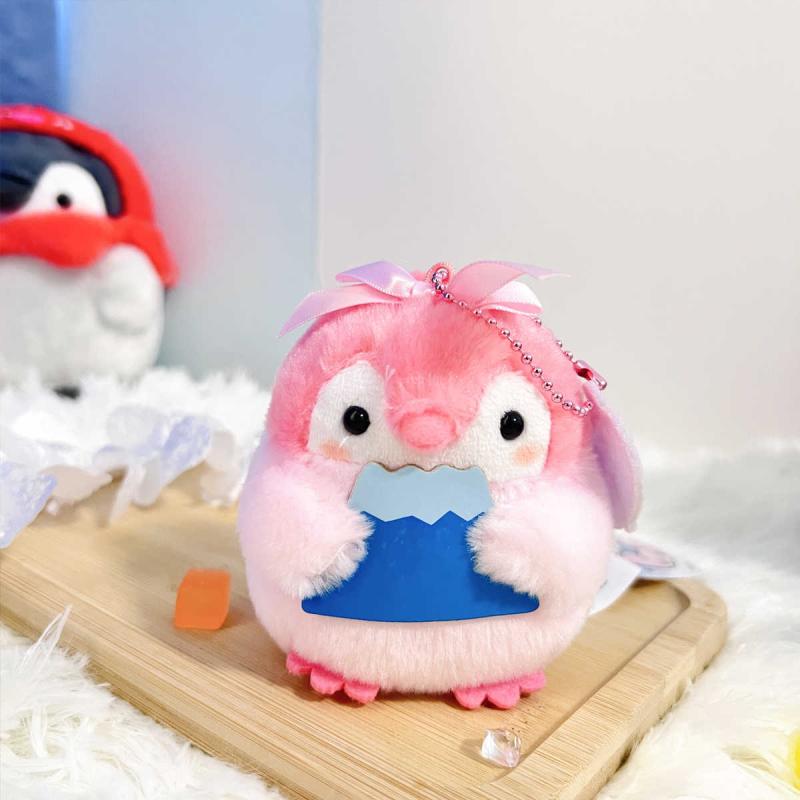 ぬいぐるみ レディース キーホルダー 日本 アニメ カートゥーン ポジティブ エネルギー ペンギン バッ..