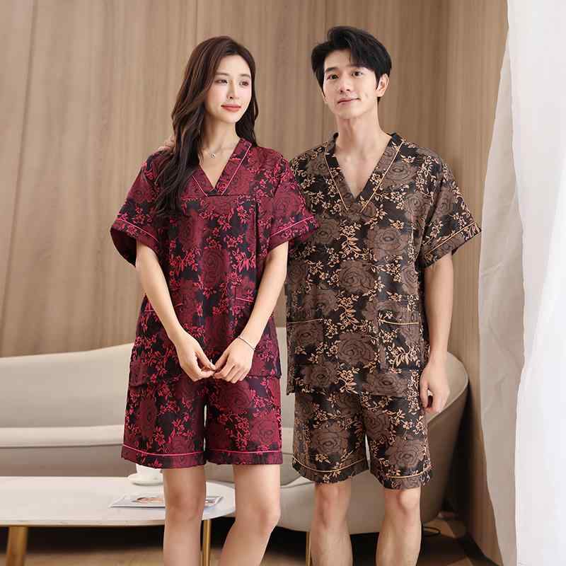 浴衣 レディース メンズ 美容 マッサージ 大判サイズ ペア 桑拿 開襟 サウナ リラックスウェア 部屋着 ルームウェア 春