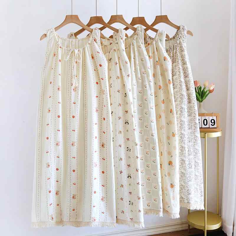 ワンピース レディース 春夏 吊りスカート 接触冷感 涼しい ノースリーブ パジャマ 部屋着 普段使い マ..