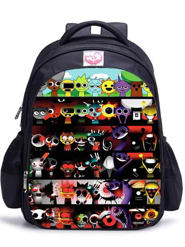 リュック キッズ 子供 小学生 中学生 スプランキー ミュージック ゲーム リズム ボックス プリント 通..