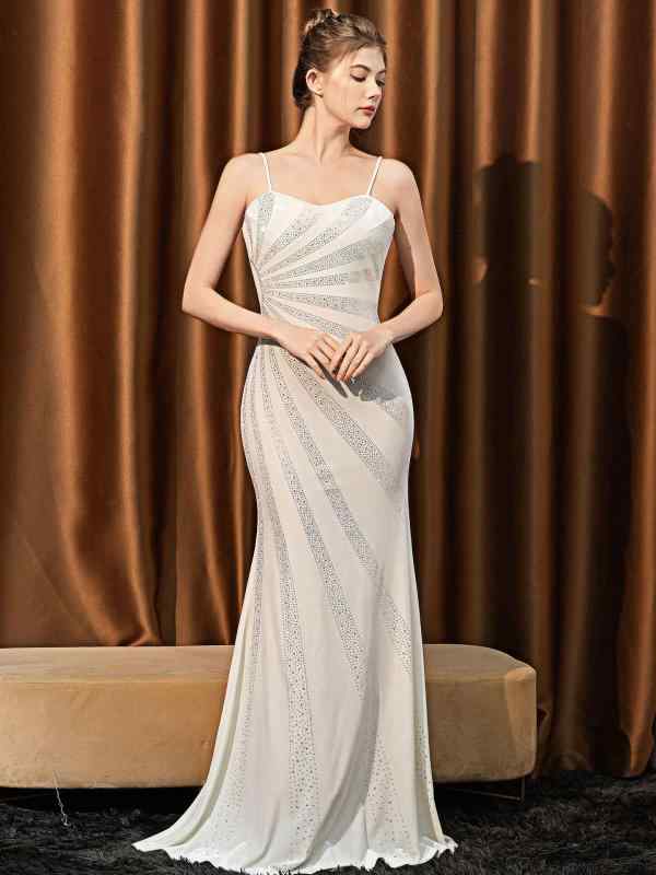 パーティードレス レディース 高級感 吊りスカート ポリエステル チュール イブニングドレス カクテル..