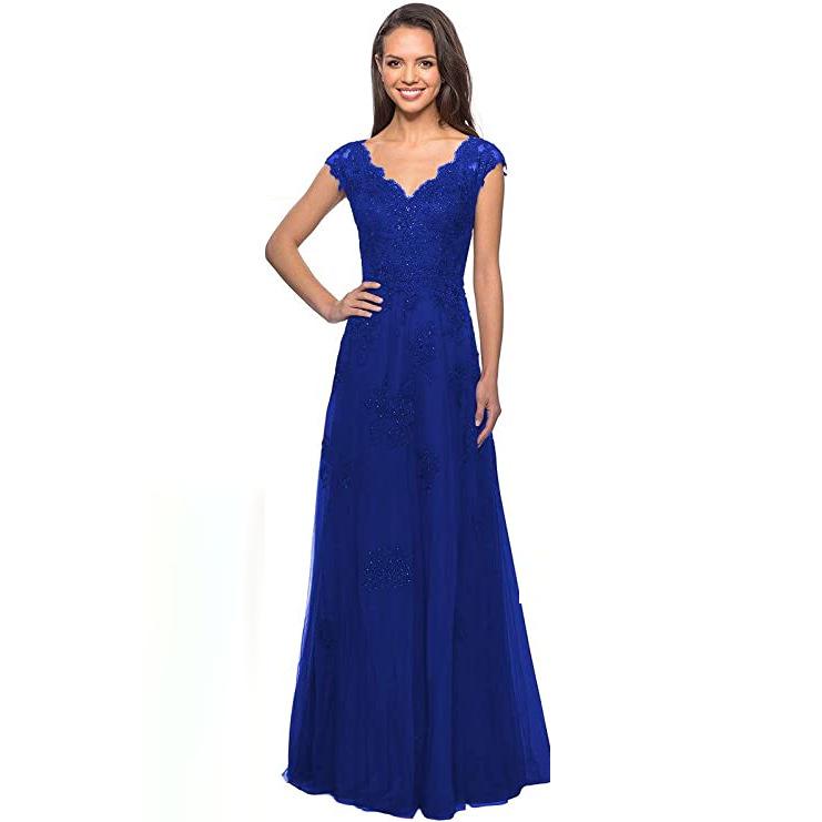 パーティードレス レディース ロング丈 レース Aライン チュール フォーマルドレス イブニングドレス ..