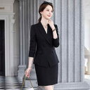 スーツ レディース 面接 韓国風 きれいめ おしゃれ 仕事服 ポリエステル 粘纤 ブラック 黒 孔雀ブルー 青 緑 パープル 紫 S M L XL...