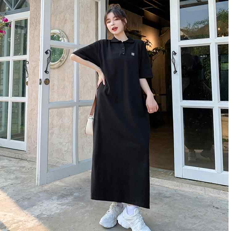 ワンピース レディース 高身長 超ロング丈 Tシャツワンピース チュニック 膝下丈 Aライン マタニティウ..