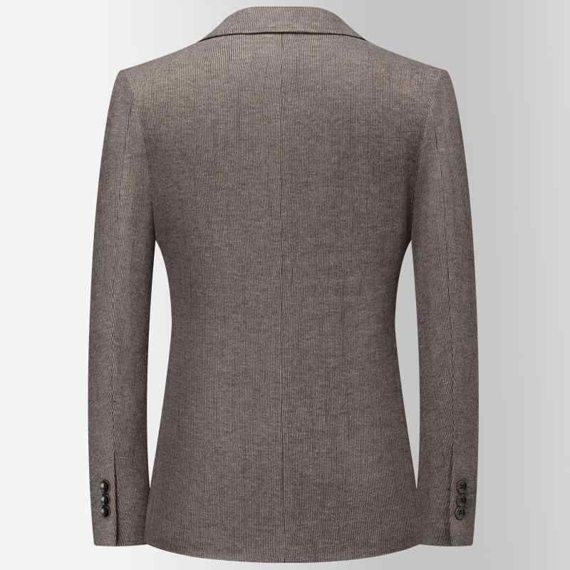 メンズ スーツ 秋物 厚手 洗える ノーアイロン ストレッチ テーラードジャケット 無地 ビジネス 紳士服 カジュアル シングルブレスト 立体ポケット ミドルエイジ 170/M 175/L 180/XL 185/XXL 190/XXXL 195/XXXX