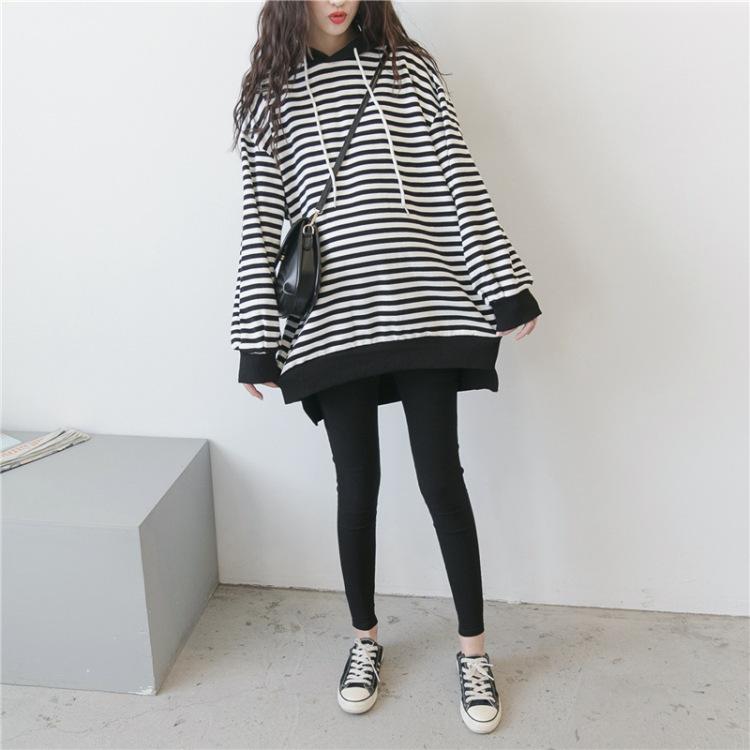 マタニティ トップス &amp; パンツ セット 秋冬 妊婦 授乳服 チュニック 長袖 カットソー ゆったり コ..