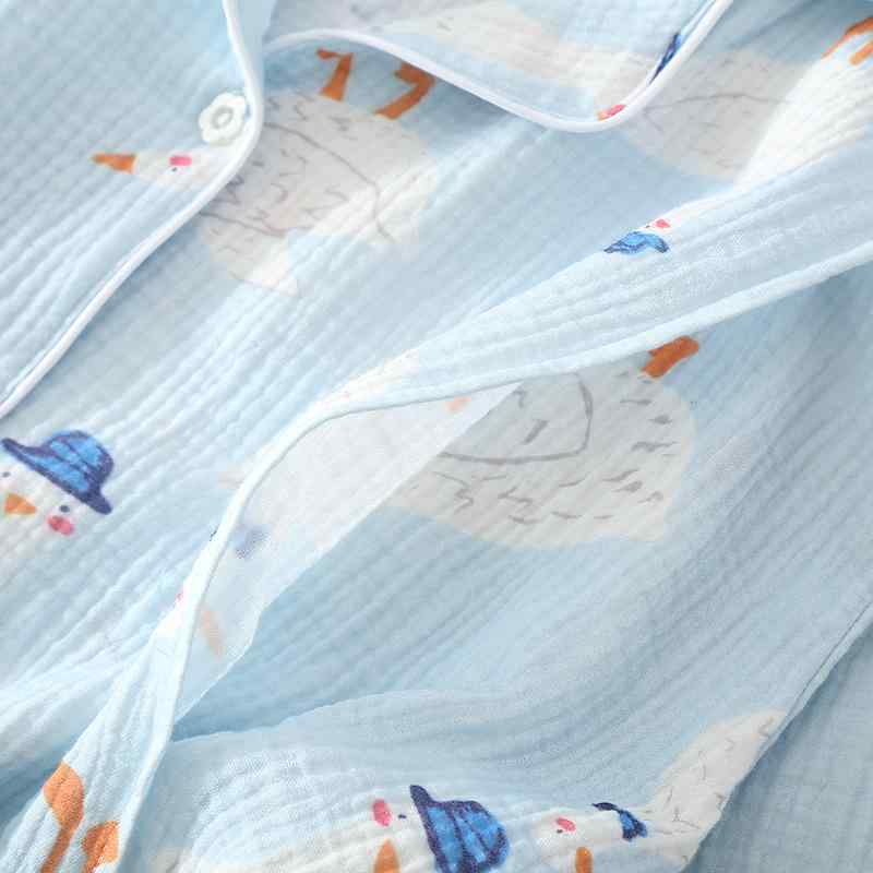 マタニティウェア 春秋 薄手 長袖 長ズボン 授乳口付き 綿 腹部調節可能 ルームウェア 上下セット 大柄 コットン パジャマ