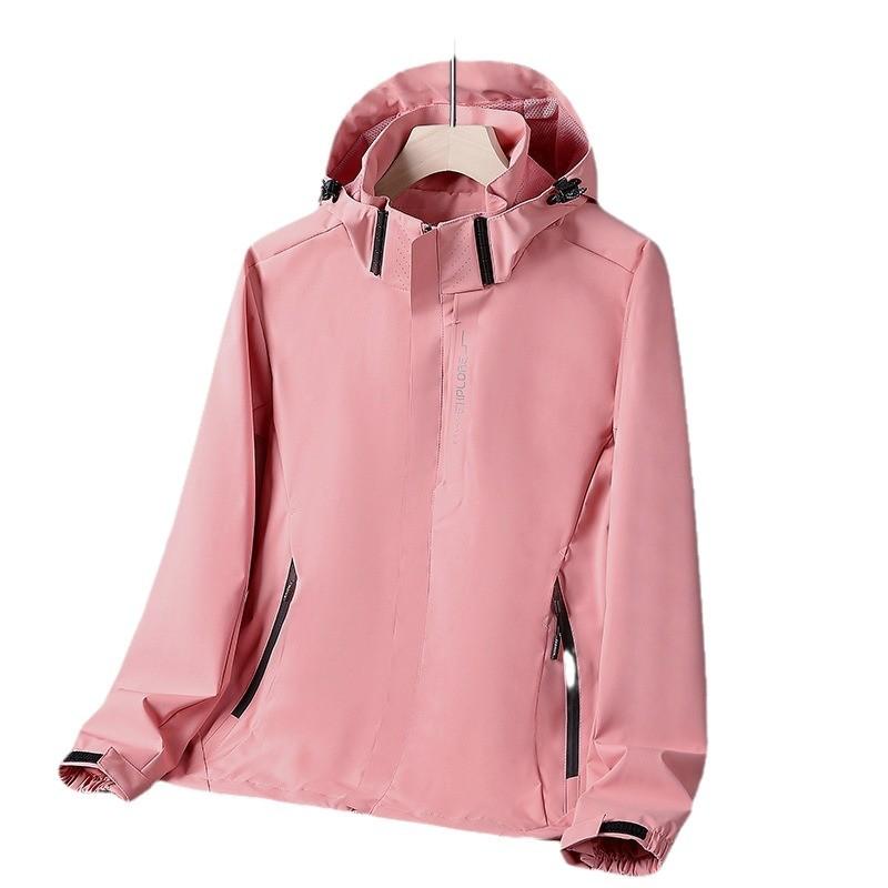 ・素材: ポリエステル100%・カテゴリ: ジャケット・スタイル: スポーツ・領型: スタンドカラー・フィット: ルーズ・前開き: ジッパー・フード: フード付き・柄: 無地・対象: メンズ、レディース・ディテール: ジッパー装飾・袖丈: 長袖・カラー: ブラック, デニムブルー, オフホワイト, ダークブルー, レッド, 迷彩ブルー, 迷彩ブラック, ピンク, ライトパープル, 豆グリーン, 迷彩ピンク, 迷彩グリーン, 迷彩パープル・サイズ: M, L, XL, 2XL, 3XL, 4XL, 5XL・袖タイプ: レギュラー袖・対象年齢: 大人・性別: 男性