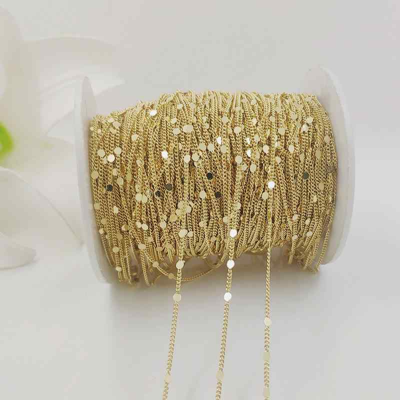 ネックレス レディース 細身 チェーン ゴールド ローズゴールド DIY 素材 金属 アレルギー対応 電気メ..