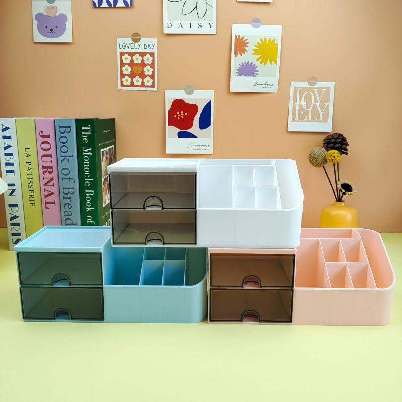 ペン立て 収納ボックス かわいい 子供 小学生 卓上 文具 化粧品 多機能 大容量 ペンケース 小物入れ プ..