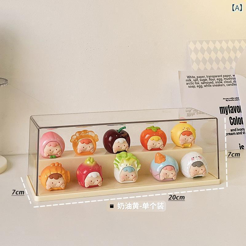 フィギュアケース コレクションケース アクリル製 透明 防塵 ミニフィギュア 収納 ぬいぐるみ 香水 化..