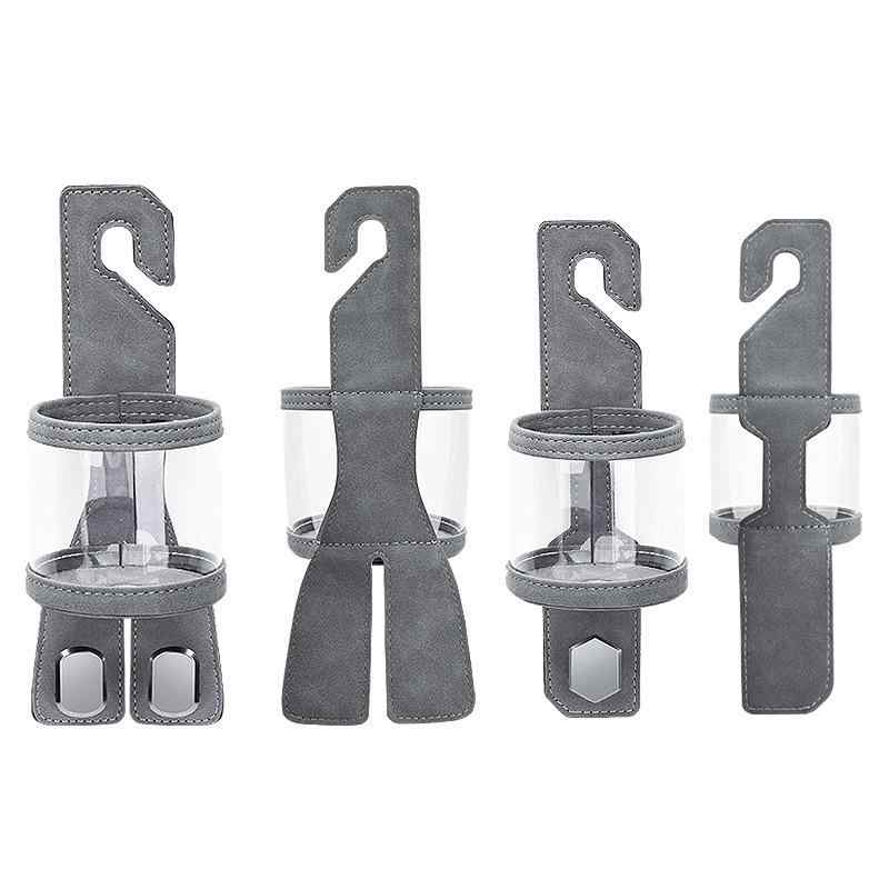 カー用品 車載ホルダー 車用収納フック シートバックポケット カップホルダー 小物入れ 多機能 車内収..