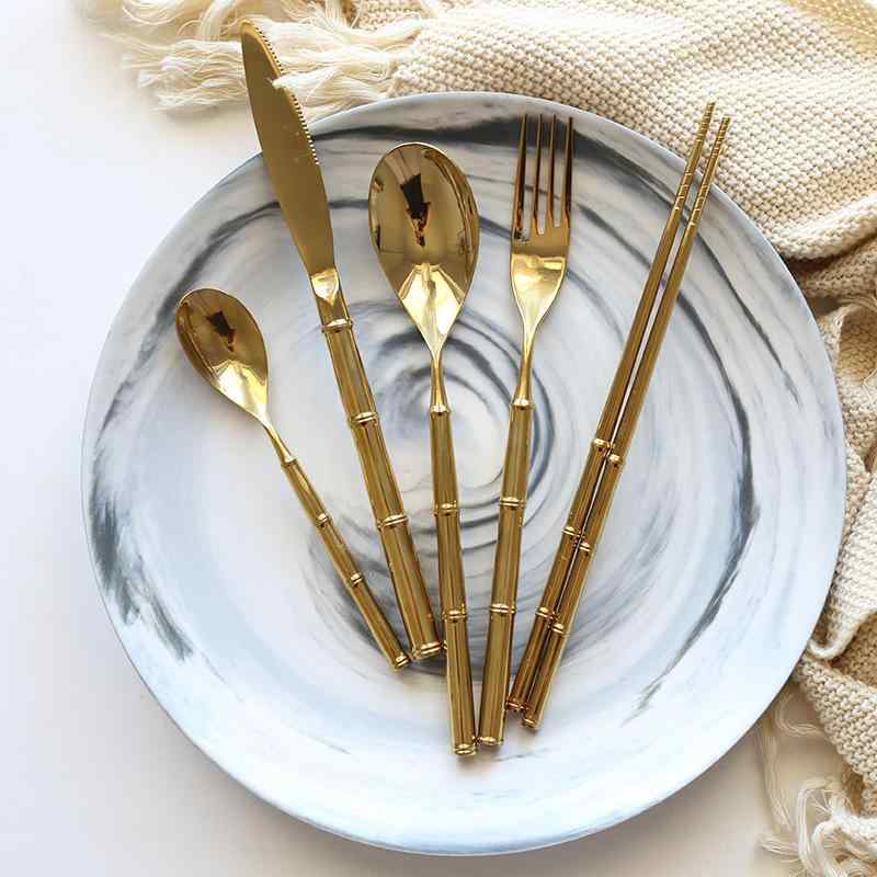 カトラリーセット 大人用 結婚祝い 誕生日 銀色 金色 ディナーナイフ ディナーフォーク ディナースプー..