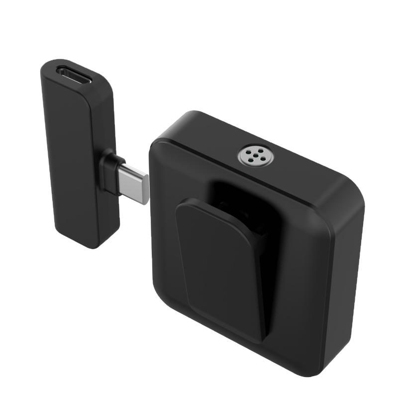 マイク クリップ式マイク ワイヤレス スマホ iPhone Android 騒音低減 Bluetooth 集音 全指向性 コンデ..