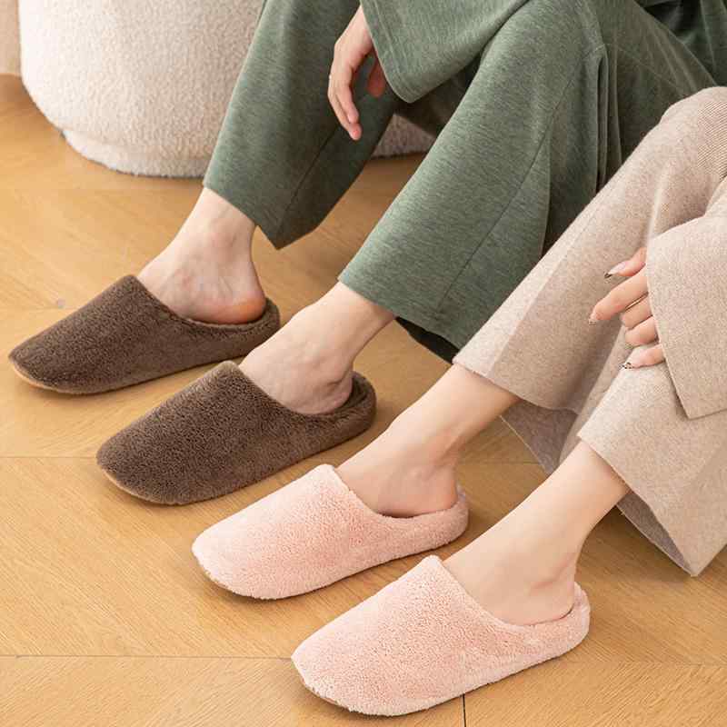 ルームシューズ レディース 静音 スリッパ 厚底 床暖房対応 暖かい 滑り止め 洗える 室内履き かわいい..