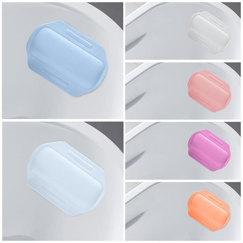 バスピロー 浴室用枕 お風呂枕 バスタブ枕 吸盤付き リラックス PVC フォーム